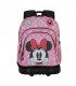 Mochila de tranvía Disney Minnie Mouse Journey - FAN GTS, rosa