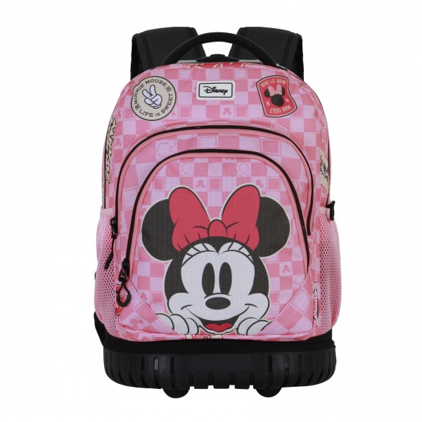 Mochila de tranvía Disney Minnie Mouse Journey - FAN GTS, rosa