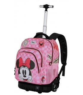 Mochila de tranvía Disney Minnie Mouse Journey - FAN GTS, rosa
