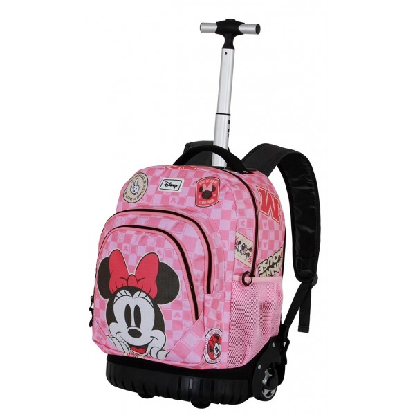 Mochila de tranvía Disney Minnie Mouse Journey - FAN GTS, rosa
