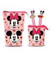 Estuche Pop Up Minnie con 2 bolígrafos de gel borrable