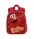 Mochila 3D Elite Elmo de Barrio Sésamo, Rojo, Preescolar