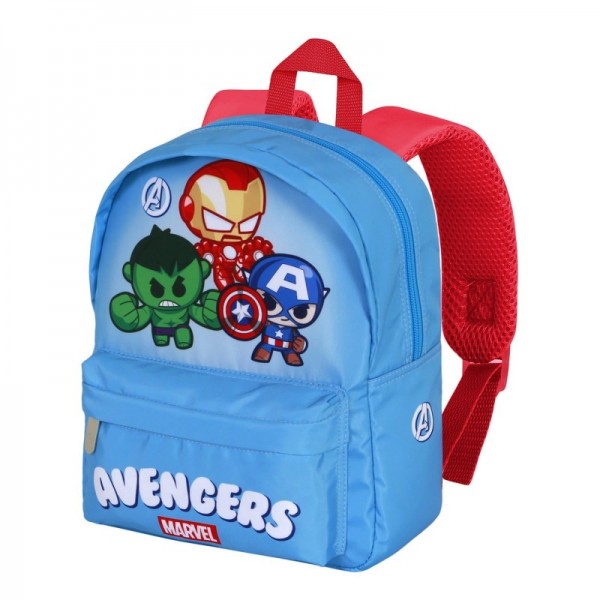 Mochila Preescolar Azul Marvel Los Vengadores