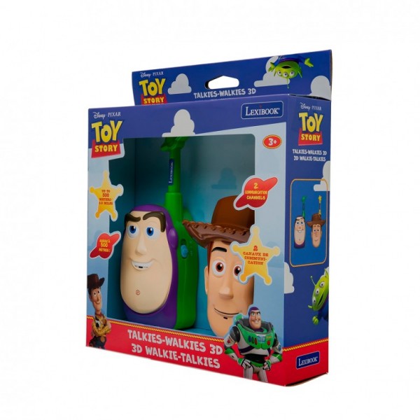 Toy Story Walkie-talkies 3d Alcance 500 M