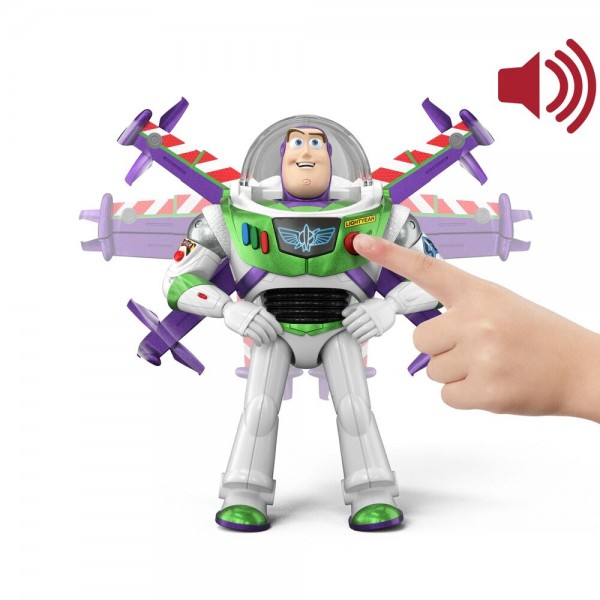 Figura Deluxe Buzz Lightyear Toy Story 5 Disney Pixar 30cm español