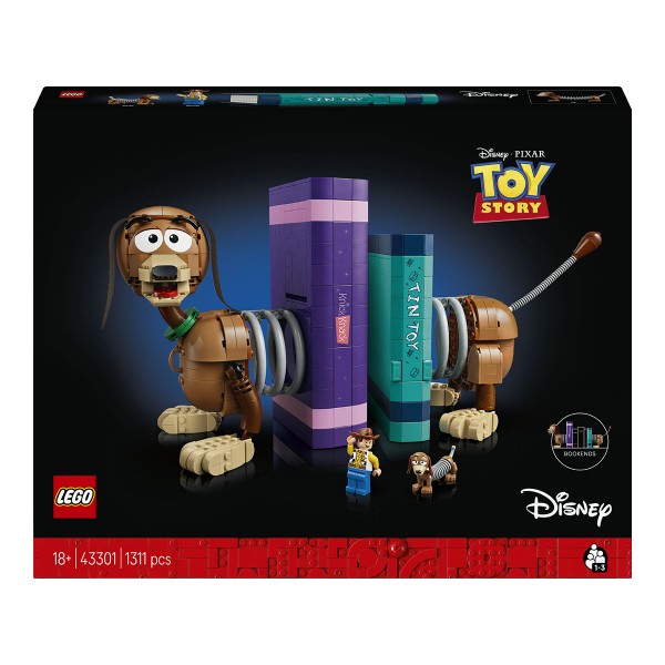 Juego de construcción Toy Story: Sujetalibros de Slinky LEGO Disney Pixar