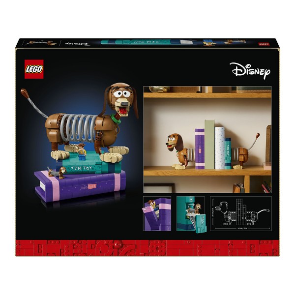 Juego de construcción Toy Story: Sujetalibros de Slinky LEGO Disney Pixar