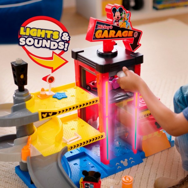Disney Junior Mickey Mouse Ready to Race Garage