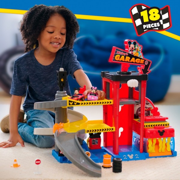 Disney Junior Mickey Mouse Ready to Race Garage