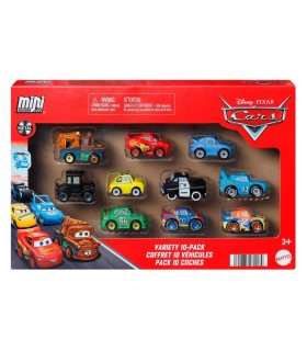 Cars Pack 10 Mini Vehículos