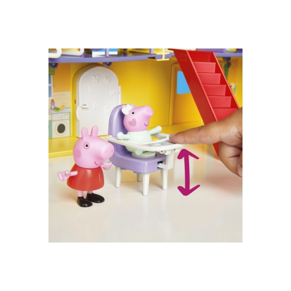 Peppa Pig – La Gran Casa Familiar de Peppa – Casa de juegos desplegable