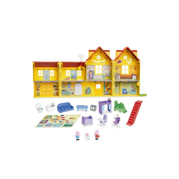 Peppa Pig – La Gran Casa Familiar de Peppa – Casa de juegos desplegable