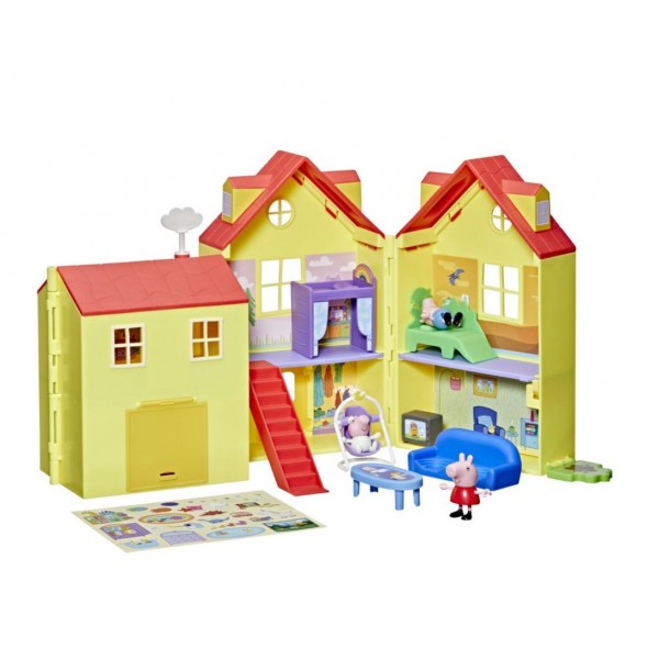 Peppa Pig – La Gran Casa Familiar de Peppa – Casa de juegos desplegable