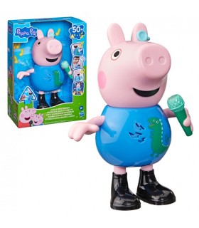 Peppa Pig Figura George Canta y Bromea