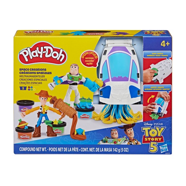 PlayDoh Toy Story 5 Pack Creaciones Espaciales