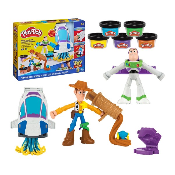PlayDoh Toy Story 5 Pack Creaciones Espaciales
