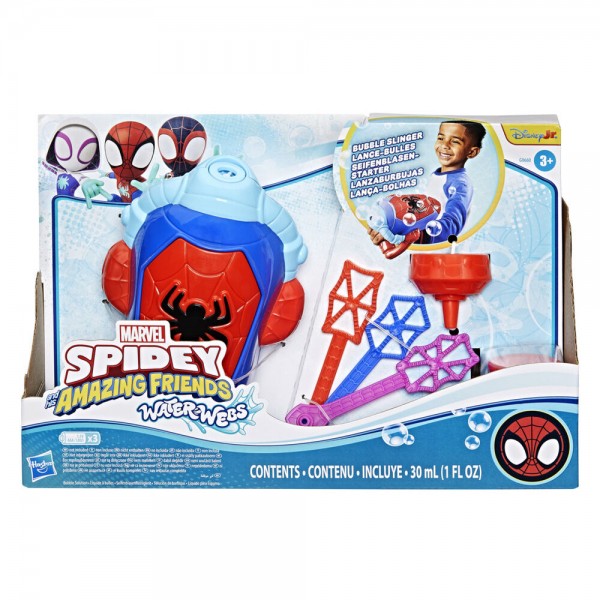 Lanza Burbujas Spidey Marvel