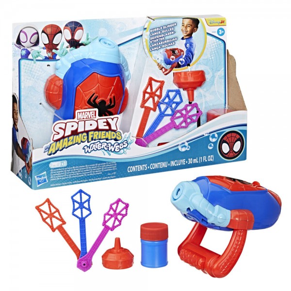 Lanza Burbujas Spidey Marvel