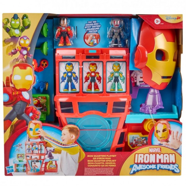 Playset Cuartel General Iron-Man