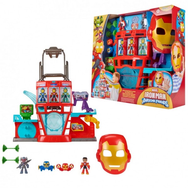 Playset Cuartel General Iron-Man