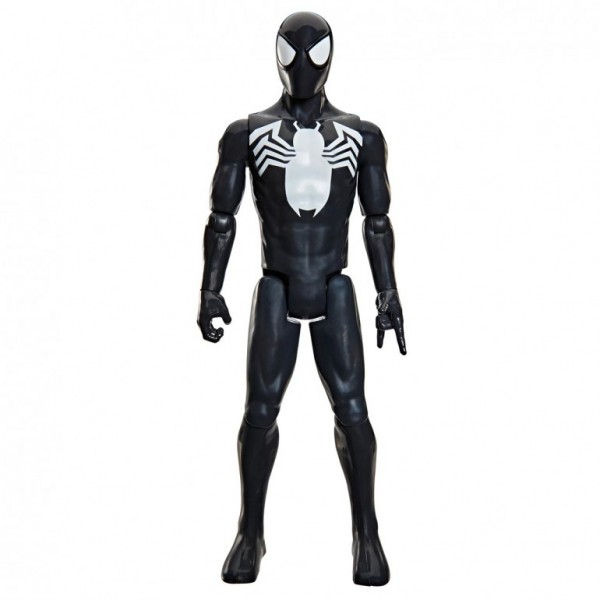FIGURA TITAN SERIES SPIDER-MAN TRAJE NEGRO