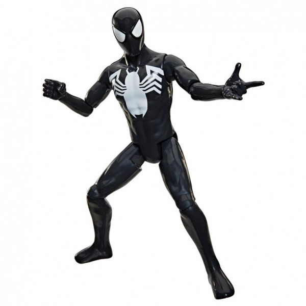 FIGURA TITAN SERIES SPIDER-MAN TRAJE NEGRO