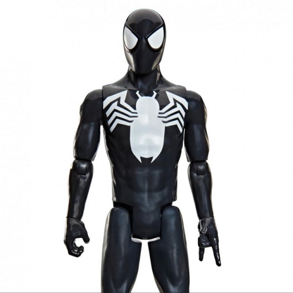FIGURA TITAN SERIES SPIDER-MAN TRAJE NEGRO