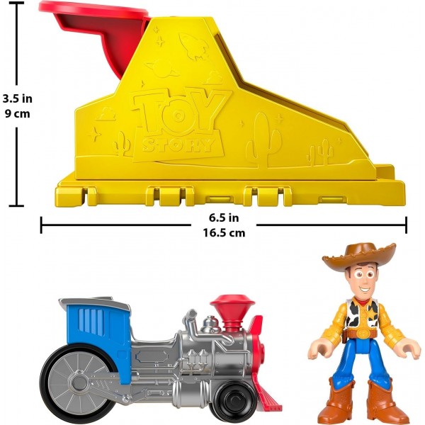 Woody Fisher-Price Imaginext Toy Story Lanzador