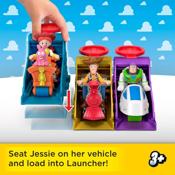 Woody Fisher-Price Imaginext Toy Story Lanzador