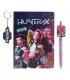 Cuaderno + boligrafo + llavero KPop Demon Hunters