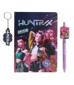 Cuaderno + boligrafo + llavero KPop Demon Hunters