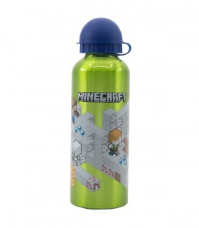 Botella de aluminio 530 ML Isotérmica de MINECRAFT