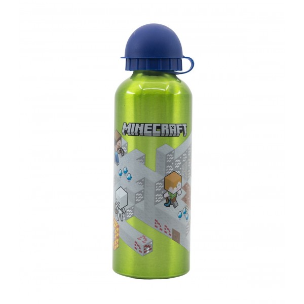 Botella de aluminio 530 ML Isotérmica de MINECRAFT