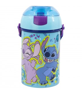 Botella Cantimplora De Agua Infantil Stitch 400ml