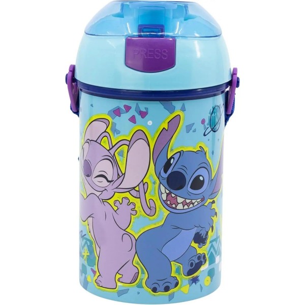Botella Cantimplora De Agua Infantil Stitch 400ml