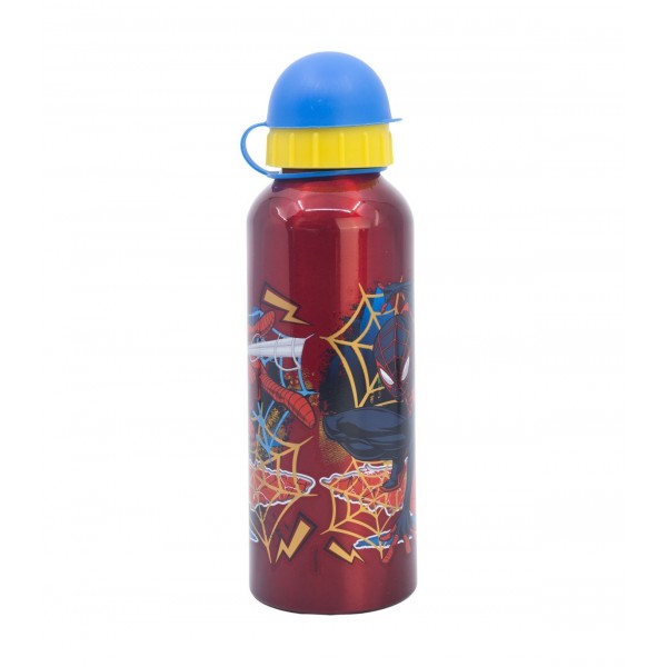 Botella de aluminio 530 ML Spiderman