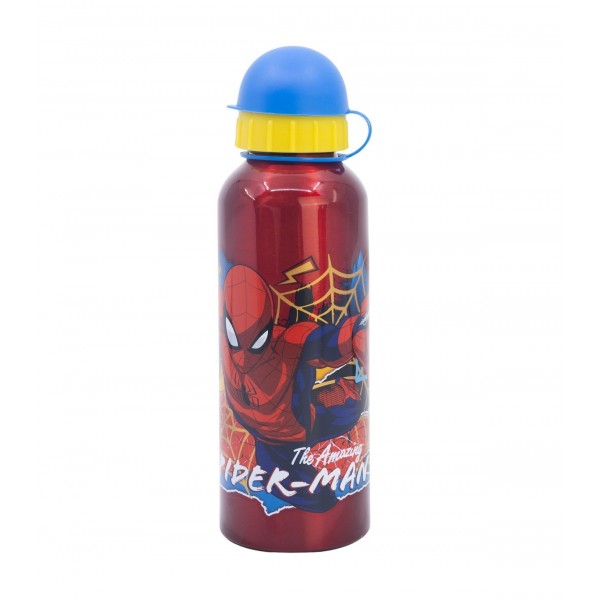 Botella de aluminio 530 ML Spiderman