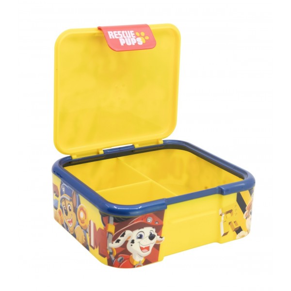 Tupper Sandwichera Infantil Patrulla Canina Con Tres Compartimentos