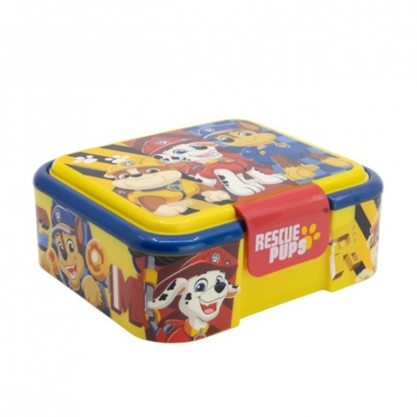 Tupper Sandwichera Infantil Patrulla Canina Con Tres Compartimentos