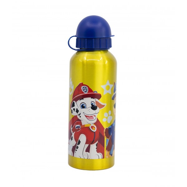 Botella De Aluminio 530 ML Patrulla Canina