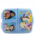 CAJA DE SÁNDWICH MULTICOMPARTIMENTO PRINCESA CORAZÓN VALIENTE