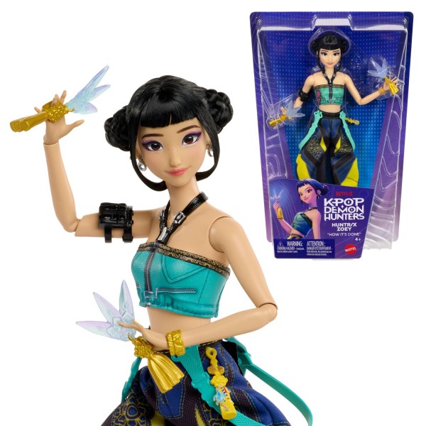 K-Pop Demon Hunters Muñeca Zoey