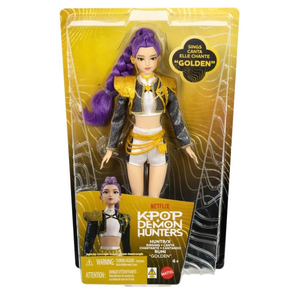 K-Pop Demon Hunters Muñeca Cantarina Rumi