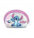 Disney Lilo y Stitch Cosmic-Monedero Oval Casual, Plateado