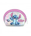 Disney Lilo y Stitch Cosmic-Monedero Oval Casual, Plateado