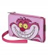 Disney Gato de Cheshire Smile-Billetero Slim, Rosa