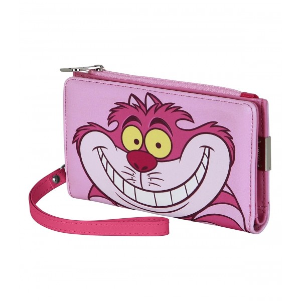 Disney Gato de Cheshire Smile-Billetero Slim, Rosa