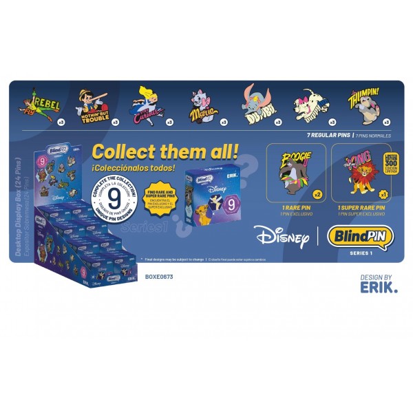 Coleccionable misterioso de pin de Disney BlindPIN