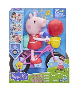 Peppa Pig Pedaleando con Peppa Figura Interactiva