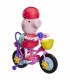 Peppa Pig Pedaleando con Peppa Figura Interactiva